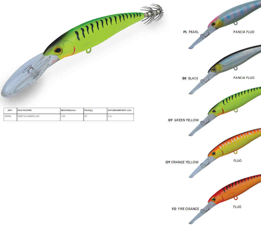 DTD DEEP CALAMARI EGI FASSA 